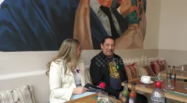 First part of the Danny Trejo Interview at his restaurant Trejo's Tacos