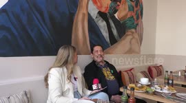 Tenth part of the Danny Trejo Interview at his restaurant Trejo's Tacos in London