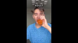 Hilarious differences of how adults eat versus children