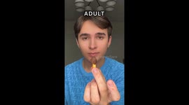 Hilarious reality of how adults eat food versus how children eat food