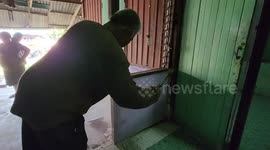 Obese 300kg Thai woman needs carrying to hospital on breakdown recovery tow truck