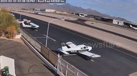 Private jet owned by Motley Crue singer crashes into another plane killing pilot in Arizona