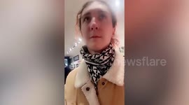 LUSH hands out gift bag to shoppers sheltering in store during mall shooting