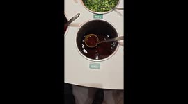 Mysterious disappearing sauce in Chinese hot pot restaurant
