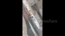 Israeli forces on al-Arroub refugee camp, south of the West Bank