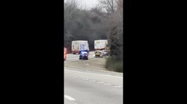 Crash on Arkansas I-40 @MM 11.6 Westbound at 8:45am