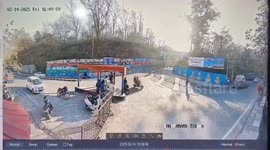 CCTV captured, An uncontrollable tractor came like a storm in Rishikesh, Uttarakhand and destroyed everything