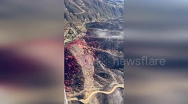 US: Helicopter Footage Reveals Devastation Left by Palisades Fire