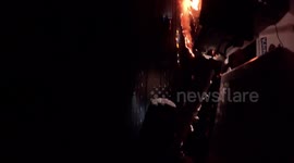 US: Helicopter Video Reveals Fierce Battle Against Massive Palisades Fire