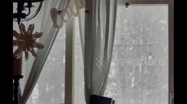 US: Lake effect brings heavy snowfall to Middleville