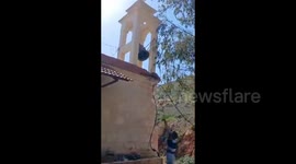Lebanon: Residents of the border village of Sarda entered their town amidst the ringing of the bell of St. John the Baptist Church