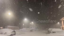 US: Oswego County Declares State Of Emergency Due To Lake-Effect Snow Whiteout 2