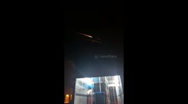 “SpaceX Satellite Burns Up During Re-entry | Caught on Camera”