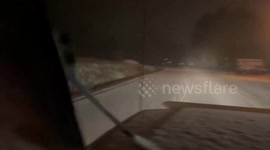 US: Heavy Snow In Gray, Kentucky