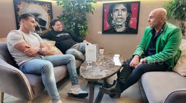 Ex Eastenders actor Tony Discipline talks about driving his fish van into the Eastenders studio