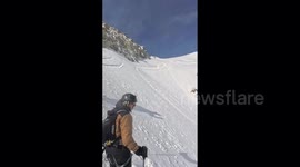 Avalanche in Italy