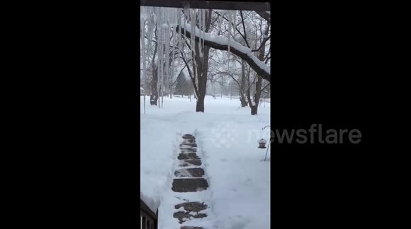US: Heavy Snow Blankets Northeast As Major Winter Storm Sweeps Across ...