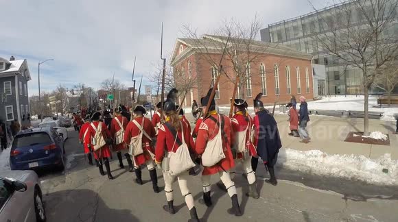 The British Are Coming To Salem, Massachusetts For A Reenactment