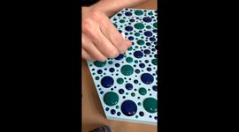 Artist Tries to Touch up Art Work With Q-Tip but Messes it up Further