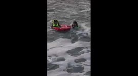 Robot saves tourists from drowning in China's Hainan