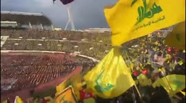 Lebanon: Crowds fill Beirut's sports stadium in preparation for funeral of Hezbollah's two martyred Secretary-Generals, Sayyed Hassan Nasrallah and Sayyed Hashem Safieddine