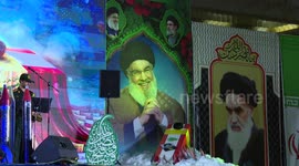 Iranians commemorate Hezbollah's late leaders