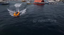 Awesome speedboat cars are entertaining tourists in the Philippines