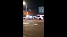 Waymo Driverless Taxi Getting Towed