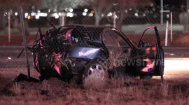 US, Los Angeles: Adelanto Person Extricated and Airlifted After Traffic Collision