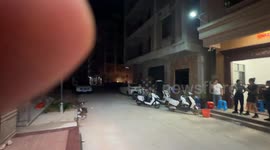 People cheer as friend brings a girl in Guangdong