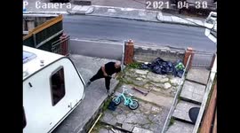 Man falls while fixing trailer, woman prevents crash in Cardiff, Wales, UK