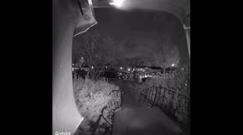 Shots heard as person runs to house in Detroit