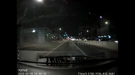 Dash cam reveals truth after motorcyclist runs red light in Thailand