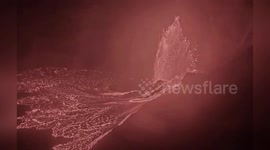US: Lava Fountains Ignite Night Sky as Kilauea’s Fury Escalates