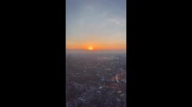 Sunset at Shangri-la at The Shard London