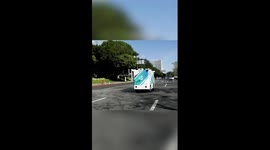 China's tech company releases autonomous logistics van