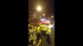 Portugal supporters bring London road to standstill