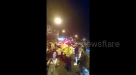 Portugal supporters bring London road to standstill