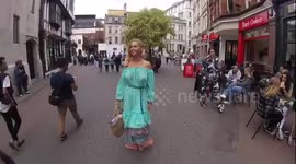 Josie Gibson in Amazing Dress