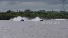 Powerboats reach 120mph during Chasewater Championship