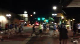 Hundreds of Pokemon Go players search for a Snorlax at 1am