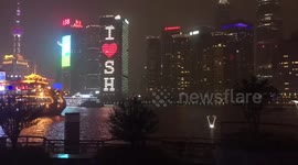 Shanghai at night is impressive