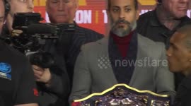 Eubank Jr scanned by ‘egg detector’ as war of words with Benn continues