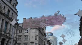 Ramadan lights go up in Londons West End