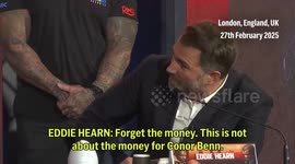 'In your head rent free' - Chris Eubank Jr. and promoter Eddie Hearn resume hostilities at fight presser with Conor Benn