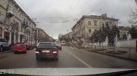 Man Hit by Bus While Texting and Walking