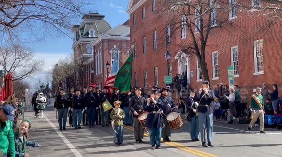 42nd Annual Alexandria, Virginia Saint Patrick’s Day Parade Marching Band
