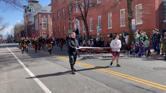 42nd Annual Alexandria, Virginia Saint Patrick’s Day Parade Bag Pipers