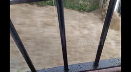 Spain: Heavy Rain Causes Flash Flood In Malaga, Prompting Orange Alert