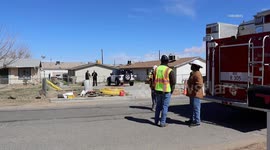 US, Los Angeles: Hesperia Male Rescued After Fall In Hole With Sound On Tape Part 2